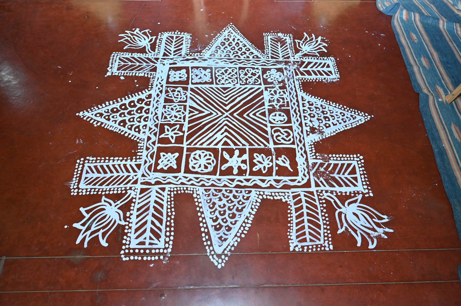 Sacred Threshold Kolam